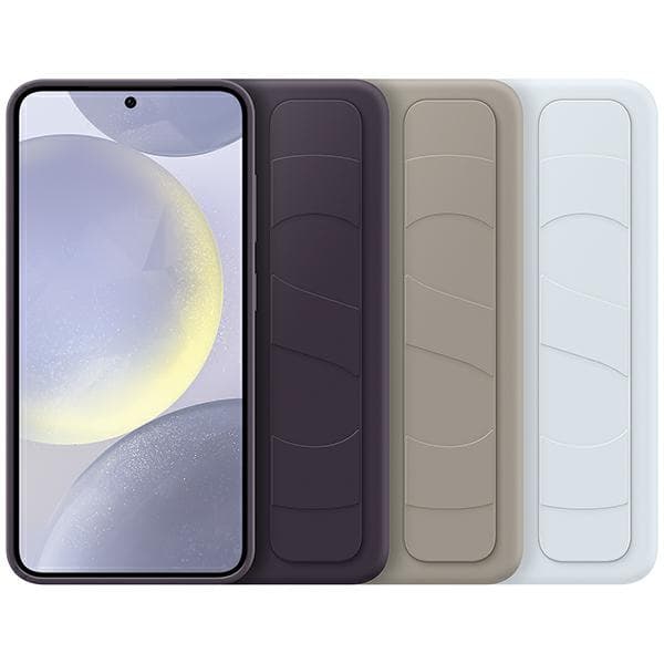 Samsung Standing Grip cover til Galaxy S24 lyseblå