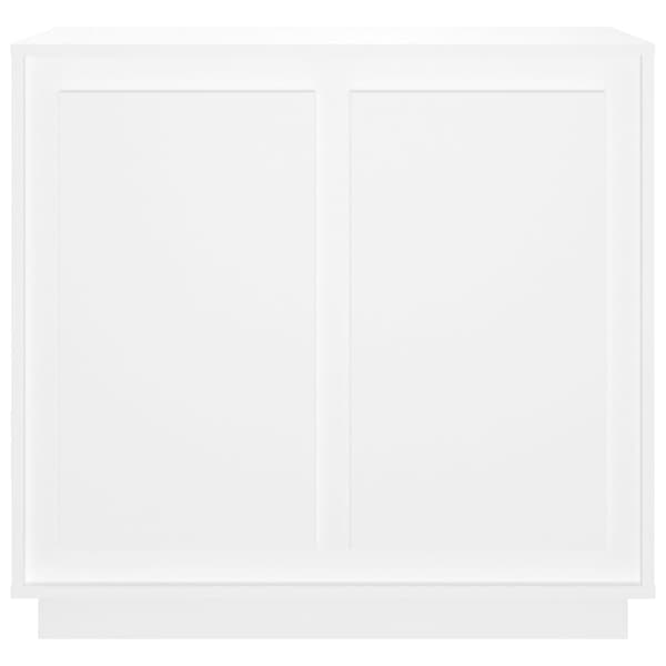 vidaXL Skåp, Vitt, 80x34x75 cm, Träbaserat Material