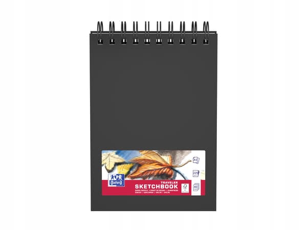 SKITSEBOGSBLOK A5/40K OXFORD ART SORT 400152645