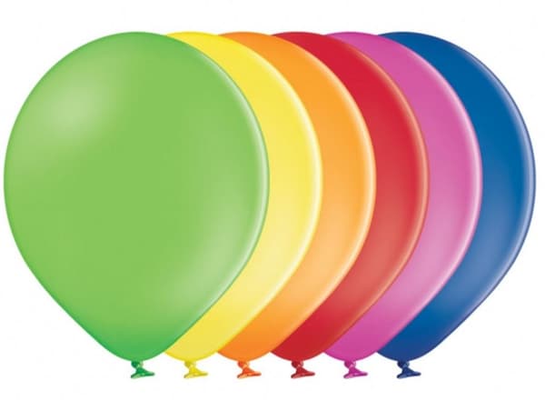 Ilmapallot B85 pastelli MIX 27cm 100kpl