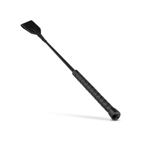 Soveværelsesfantasier - Imiteret Læder Crop Whip Sort