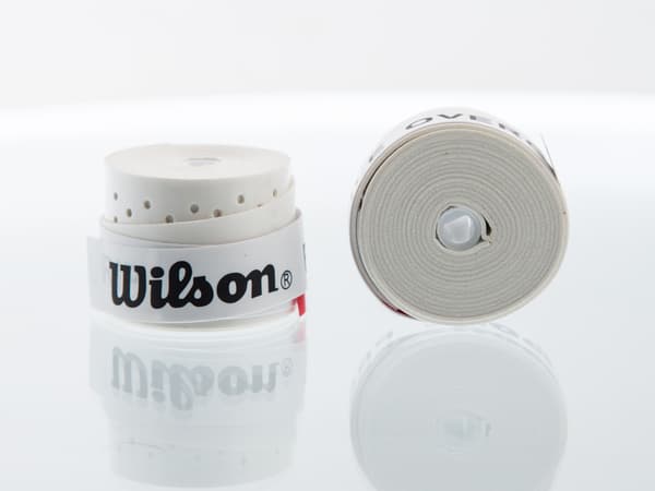 Wilson Overgrip Sticky Perforated Tennisgrepp - Vit