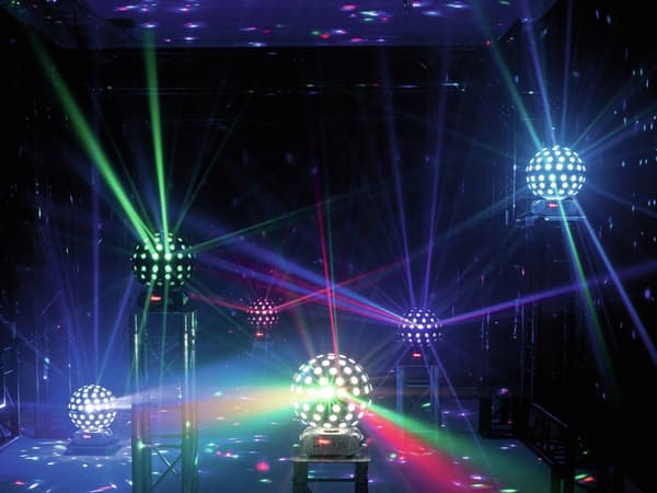 Eurolite LED B-40 HCL Beam Effect MK2 WH - ljusboll