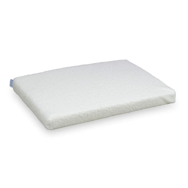 Skumlekplatsmatta Boucle Vit