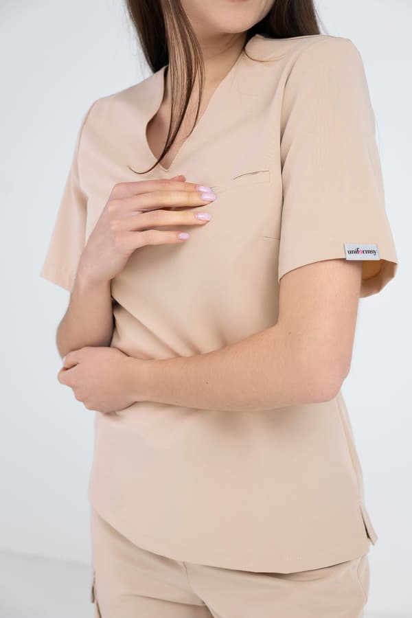 Dame medicinsk Camisweatshirt CAMI SORT L