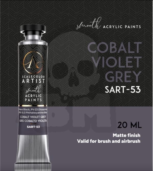SART-53 Scale75 Artist Range Kobalt Violett Grå