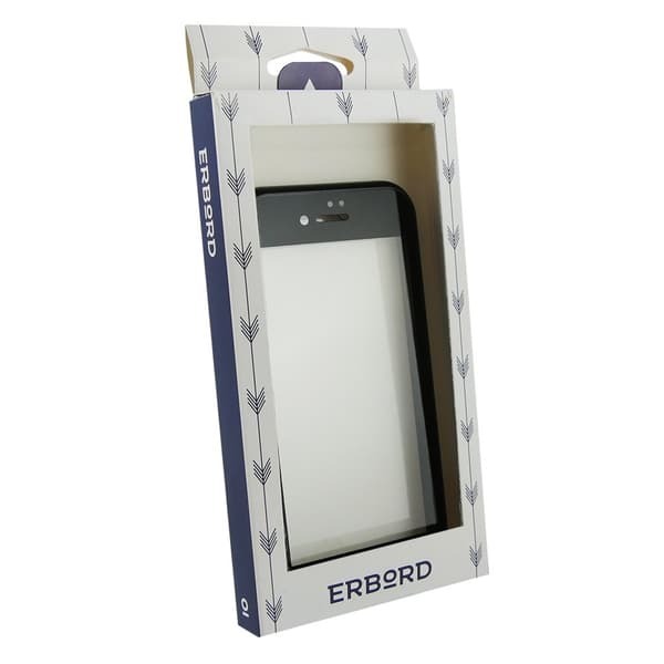 ERBORD Magnetisk Etui i Helglas til iPhone 6/6S 4.7 - Sort