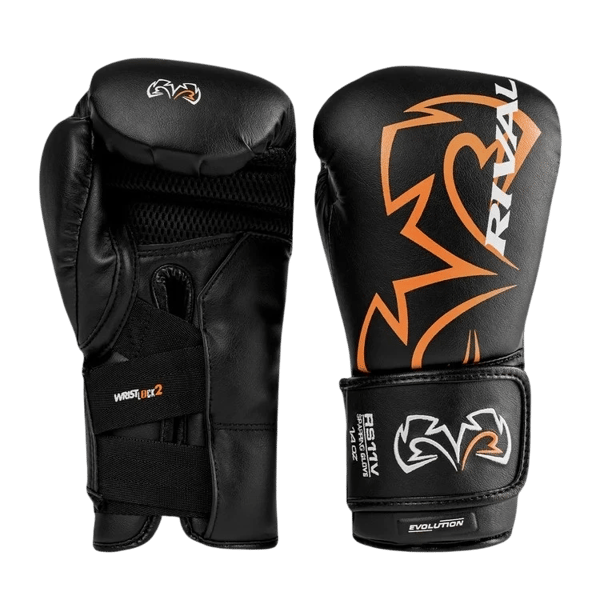 Rival RS11V professionelle boksehandsker sorte 16OZ