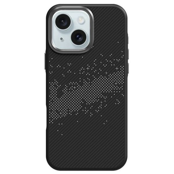 iPhone 15 cover, Mælkevejen, Grå