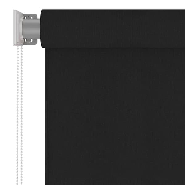 vidaXL rullegardin, 180x140 cm, sort