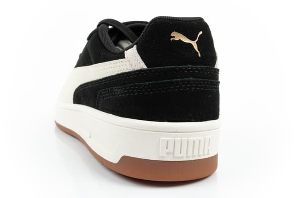 Puma Court Classico SD Sort-Alpine Sne-Guld [402633 01] s.42