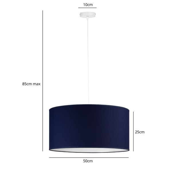 Tornado BAL1-lampa, marinblå