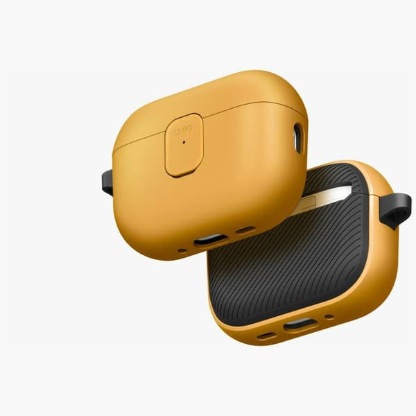 UNIQ Clyde-etui til AirPods Pro 3. generation Gulgrå
