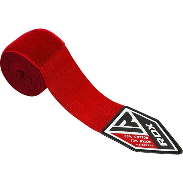 RDX Boxningslindor - HWX Bandager Röda 4,5m