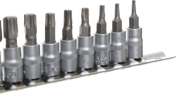 1/4" hylsysarja, 9 osaa. KD10241