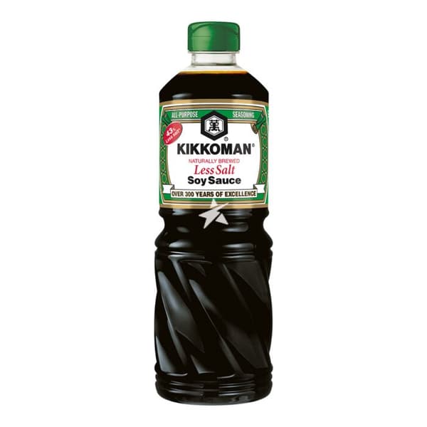 Kikkoman sojasås mindre salt 975ml