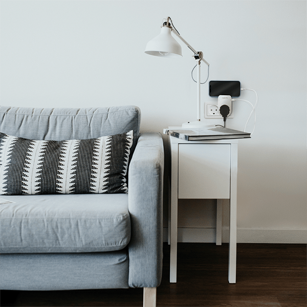 LogiLink opladeradapterstik USB-C USB-A rejsetelefonholder