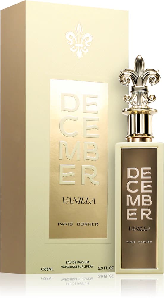 PARIS CORNER December Vanilje 85 ml Eau de Parfum unisex