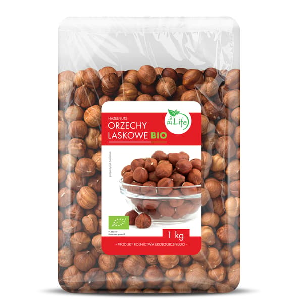Ekologiska hasselnötter 1 kg