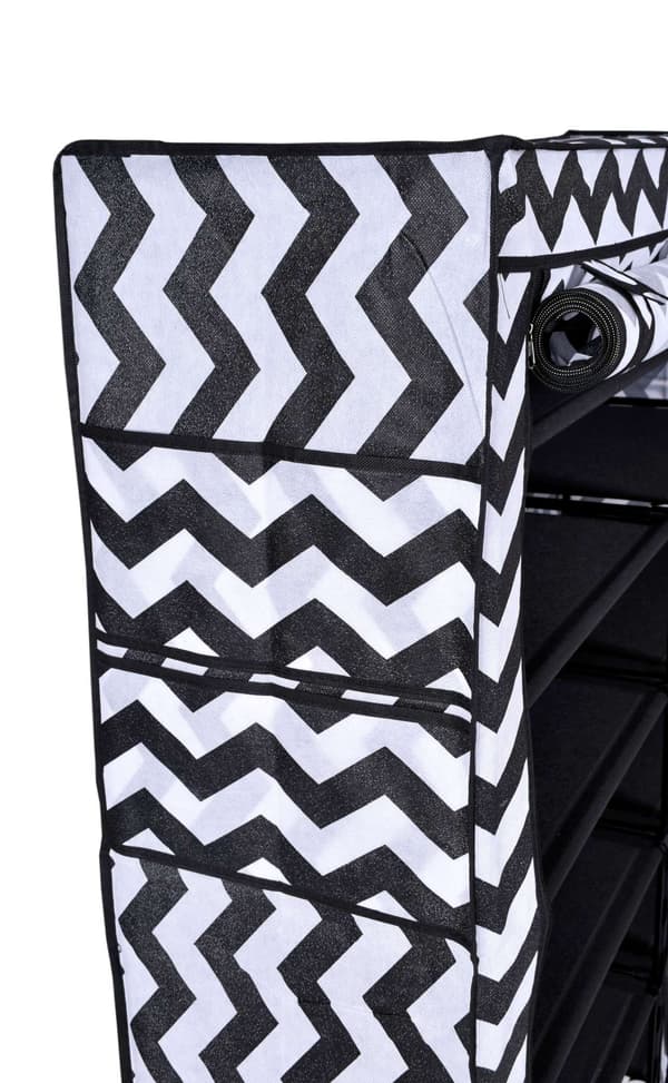 Gabi tekstil skoskab - zebra