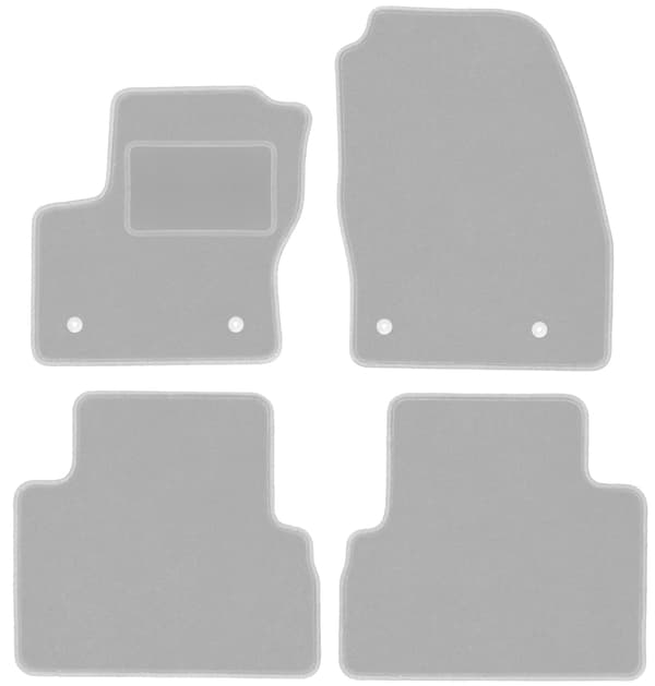 Grå bilmåtter til: Ford C-MAX MK2 minivan (2015-2019)