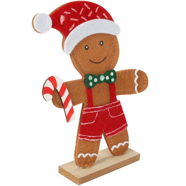 Julfiltfigur pepparkaksgubbe 20 cm