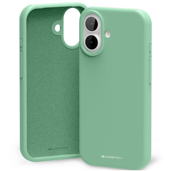 Mercury Silikone Etui til iPhone 17 Grøn