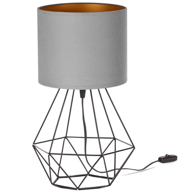 Tornado ASB lampe grå-guld