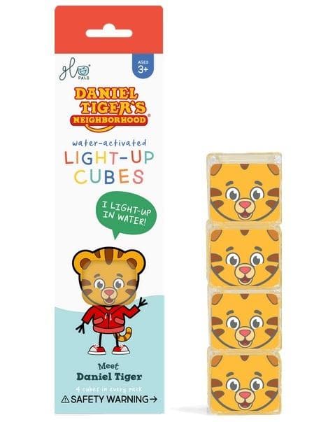 Daniel Tiger glødende vand-sensoriske kuber