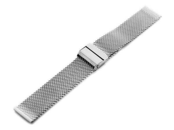 Armband Pacific M8 - mesh HQ - silver 20mm