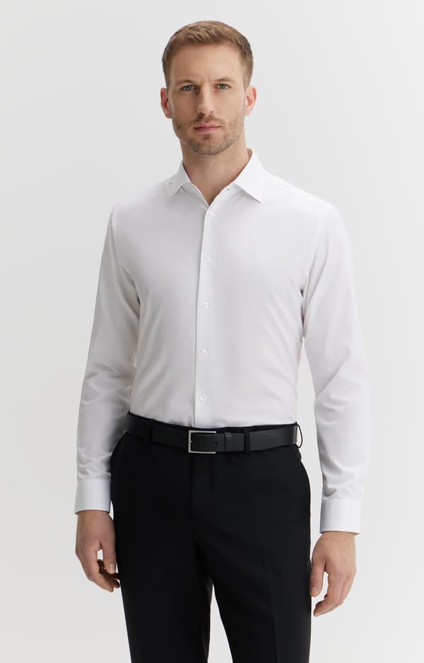 Slim fit skjorte 176-182/43