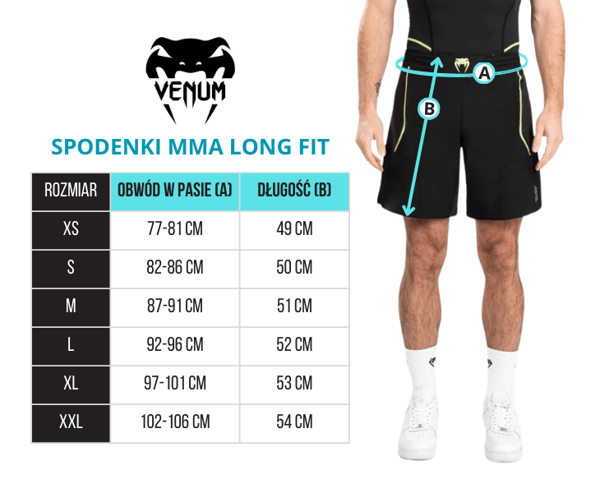 Venum MMA Gladiator 3.0 Shortsit Musta L
