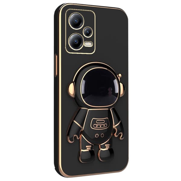 Etui til Xiaomi Redmi Note 12 5G / POCO X5 5G, Astronaut, sort
