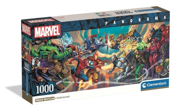 Pussel 1000 Panorama Kompakt Marvel Heroes