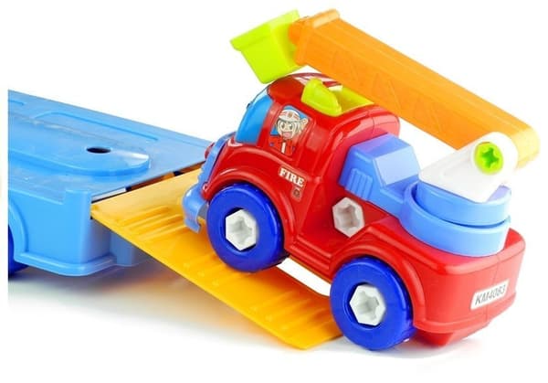 Sæt af politiets brandbiler