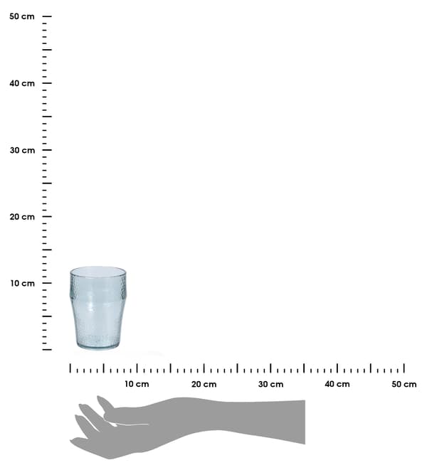6 lasin setti, à 400 ml