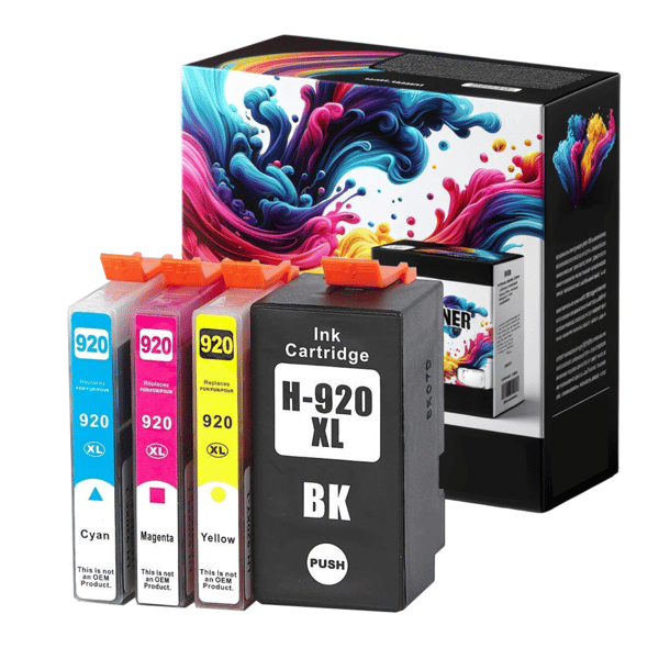 4x blæk til HP GP-H920XL CMYK