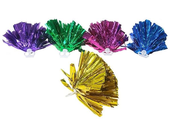 Cheerleader-pompoms blanka MIX