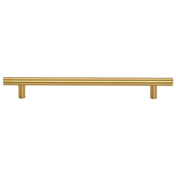 vidaXL skabsgreb, 5 stk., guld, 192 mm, rustfrit stål