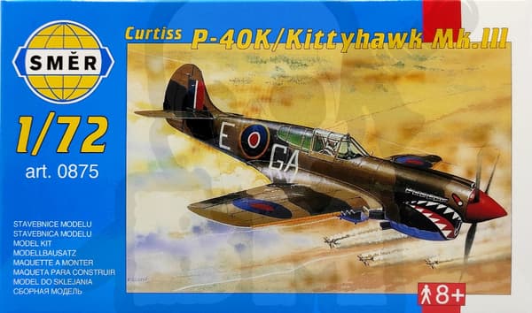 SMER0875 Curtiss P-40K 1:72