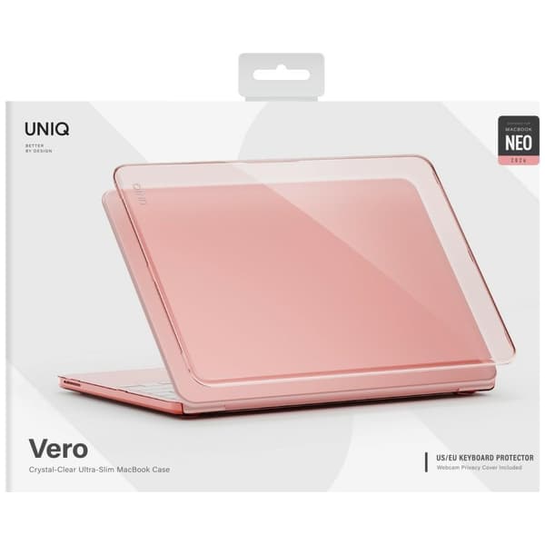 UNIQ Vero-etui til MacBook Neo, pink