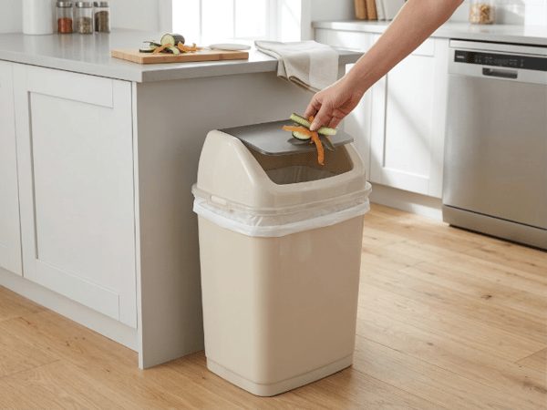BINIO PLASTAFFALDSBAND 10L CREME