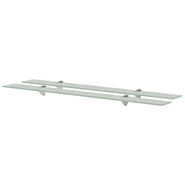 vidaXL glashylder, 2 stk., 100 x 10 cm, 8 mm