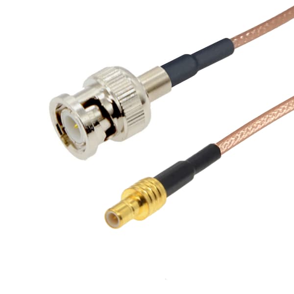 Pigtail BNC-stik / SMB-stik RG316 3m