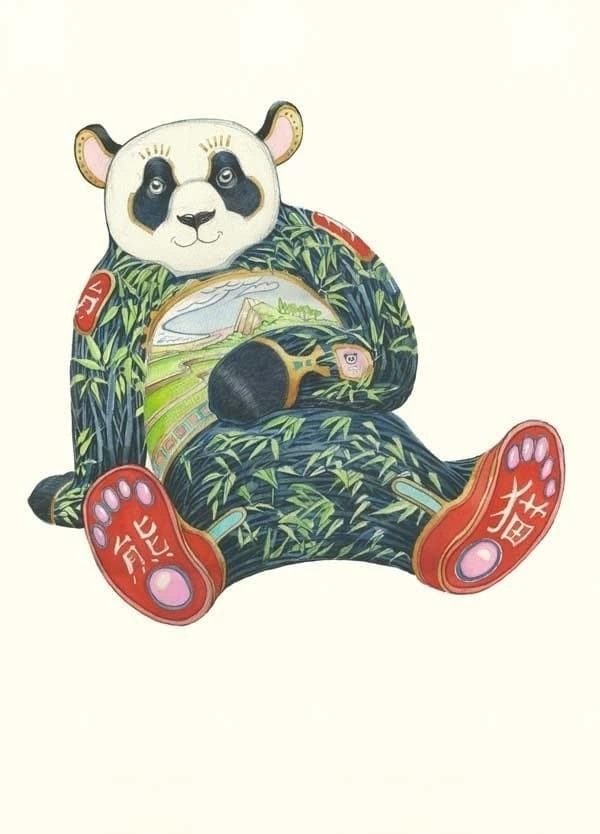 A121 B6-pas + Panda-kuvert
