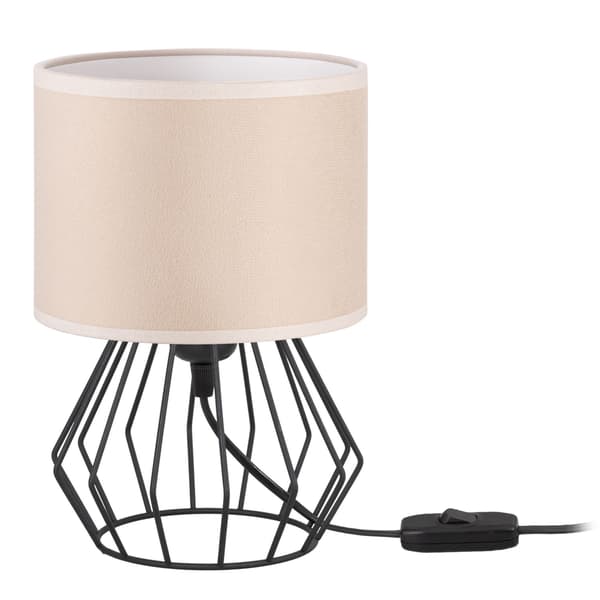 Tornado AMB-lampa, beige sammet