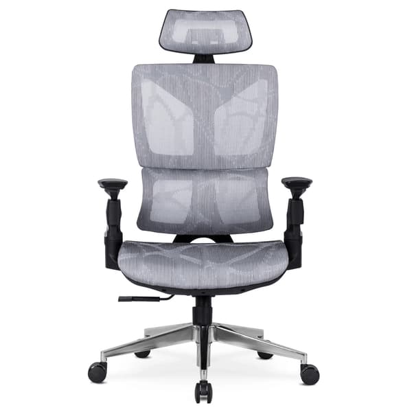 MARTIN Ergonomisk Drejelig Kontorstol, Moderne Grå