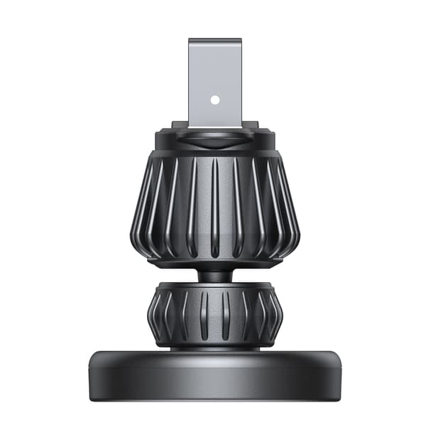 Magnetisk iPhone-bilholder med MagSafe til luftventil, sort