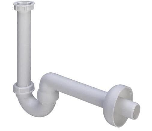 Bidetrørssifon 5/4"x32 plast/hvid