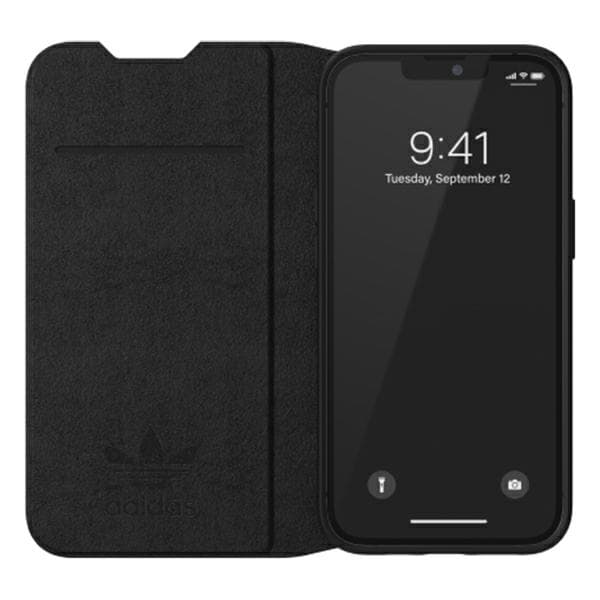 Adidas cover til iPhone 13 i sort og hvid